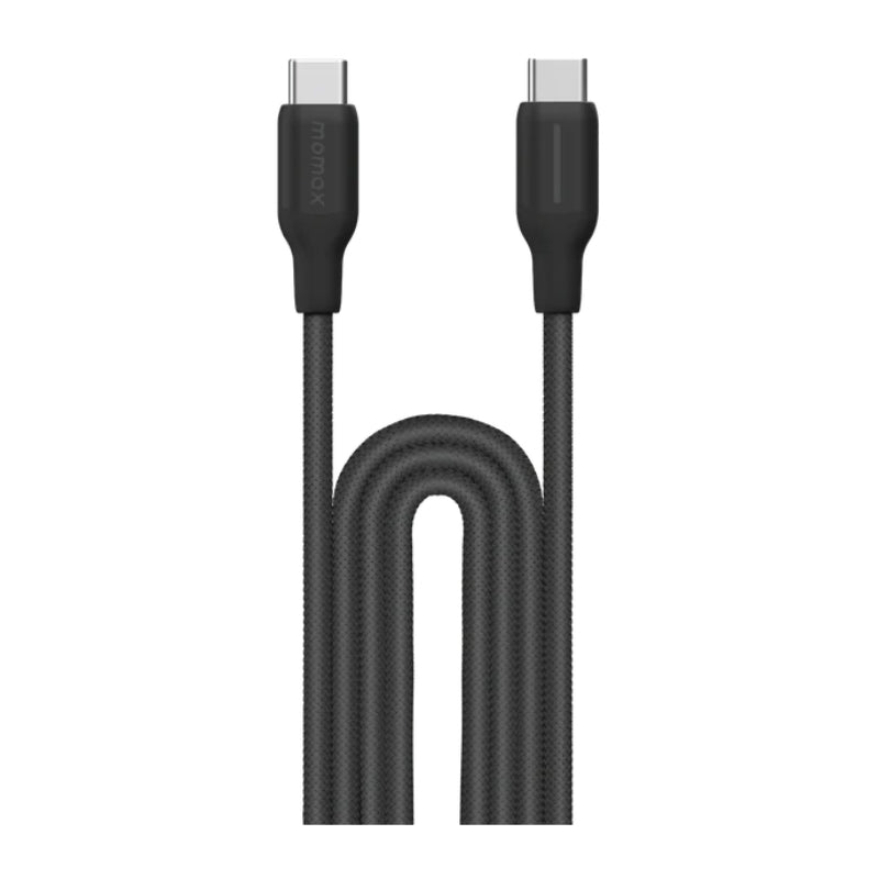 Momax 1-Link Flow DC25D USB-C to USB-C Cable, 100W, 2 m, Black