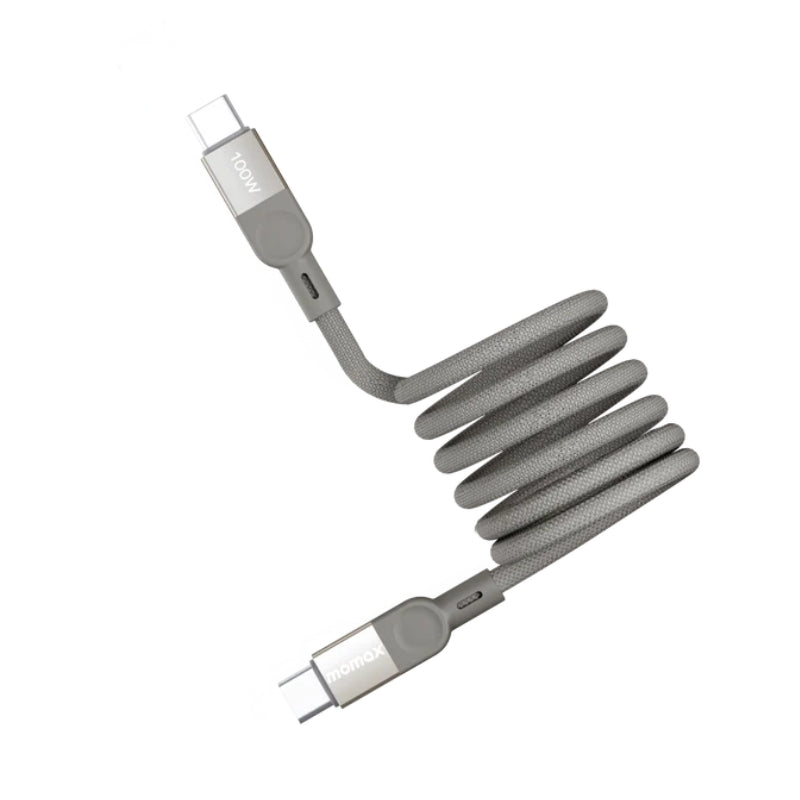Momax Mag.Link DC35 Magnetic USB-C to USB-C Cable, 100W, 1 m