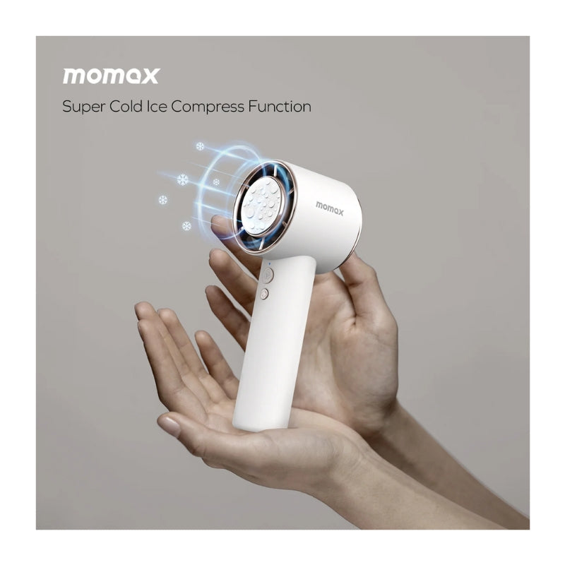 Momax Ultra Freeze IF15W Portable Cooling Fan | White