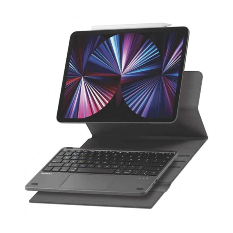 Momax OneLink KB1E Wireless Keyboard with Cover and Stand for Compatible iPads