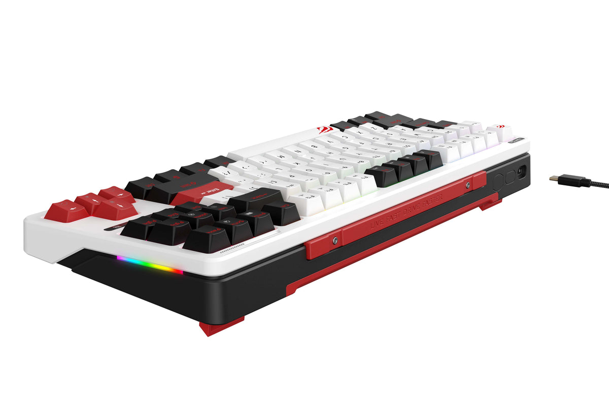 Havit KB902L Mechanical RGB Gaming Keyboard, White