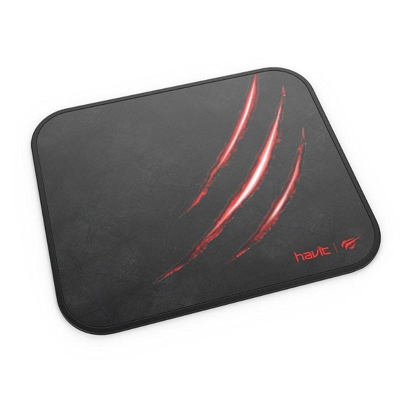 Havit HV-MP838 Mouse Pad, 250×210×2mm, Black with Red Pattern