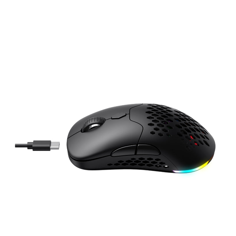 Havit MS963WB Tri-Mode Gaming Mouse, up to 8000 DPI, Black