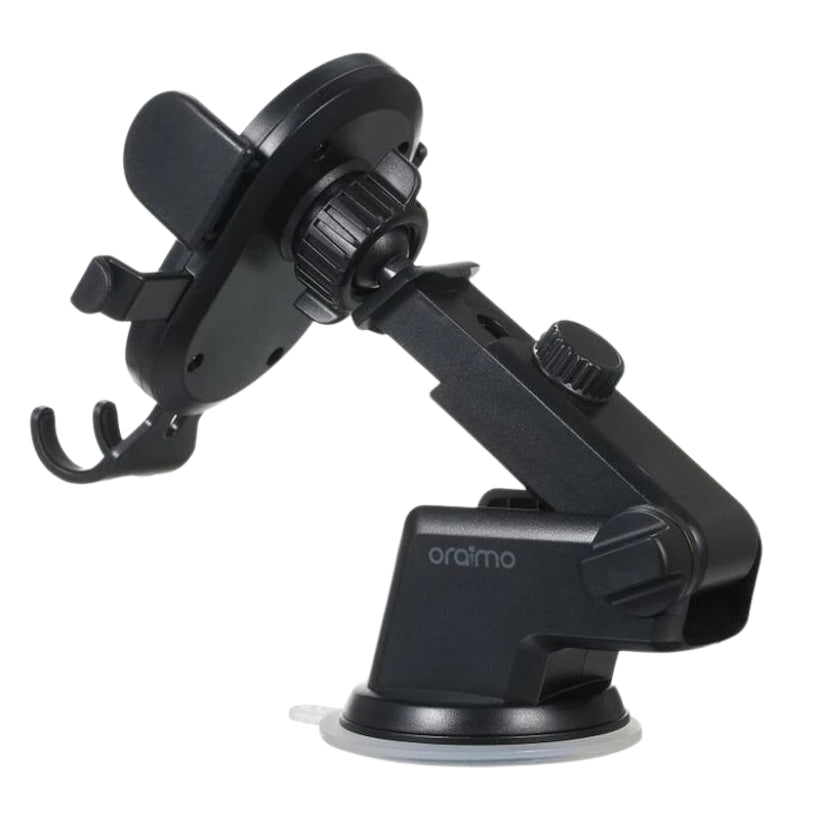 Oraimo Hydra 3 OCM-12 Suction-Base Car Phone Holder, Black