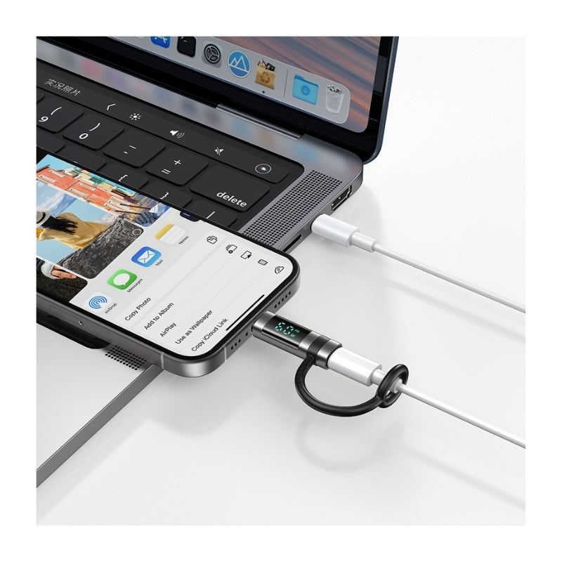 Mcdodo OT-0180 Lightning to USB-C 60W Power Display Adapter