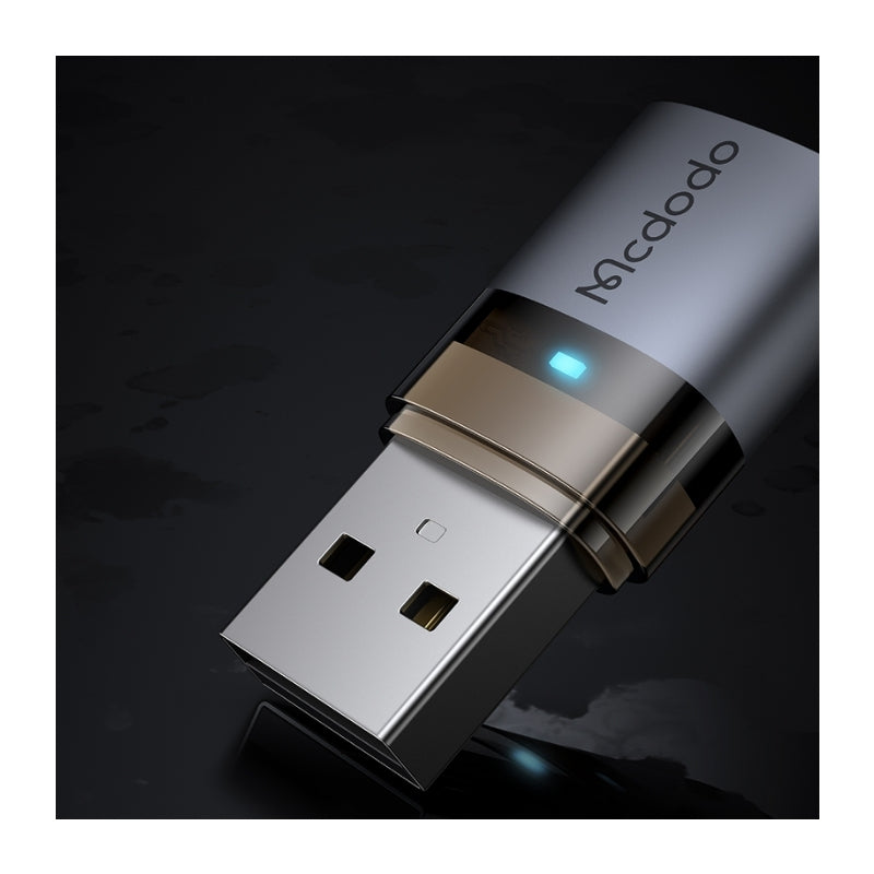 Mcdodo OT-7580 USB-A Male to USB-C Female Adapter with Indicator