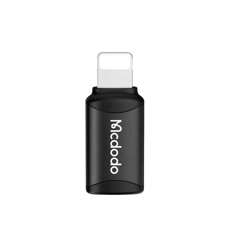 Mcdodo OT-7680 USB-C Female to Lightning Male Adapter, Black