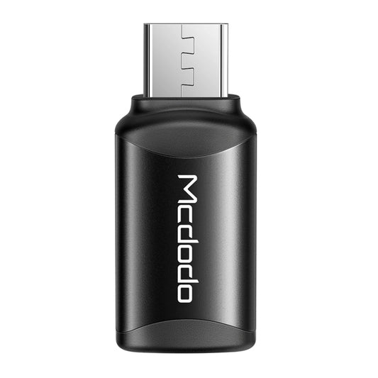 Mcdodo OT-7690 USB-C Female to Micro USB Male Adapter, Black