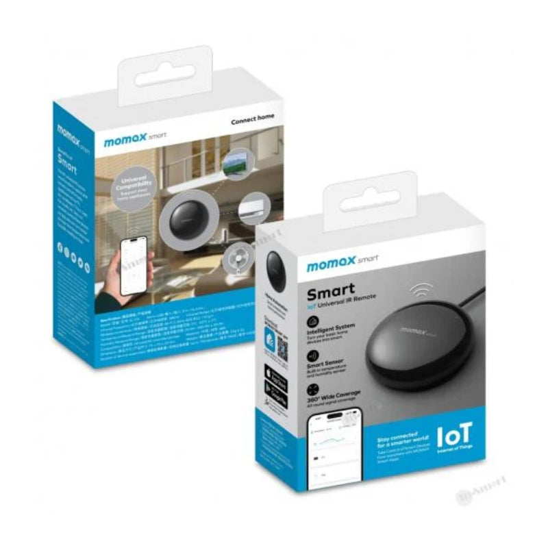 Momax SL10SD Smart Wi-Fi Universal IR Remote | Black