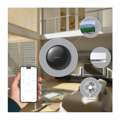 Momax SL10SD Smart Wi-Fi Universal IR Remote | Black