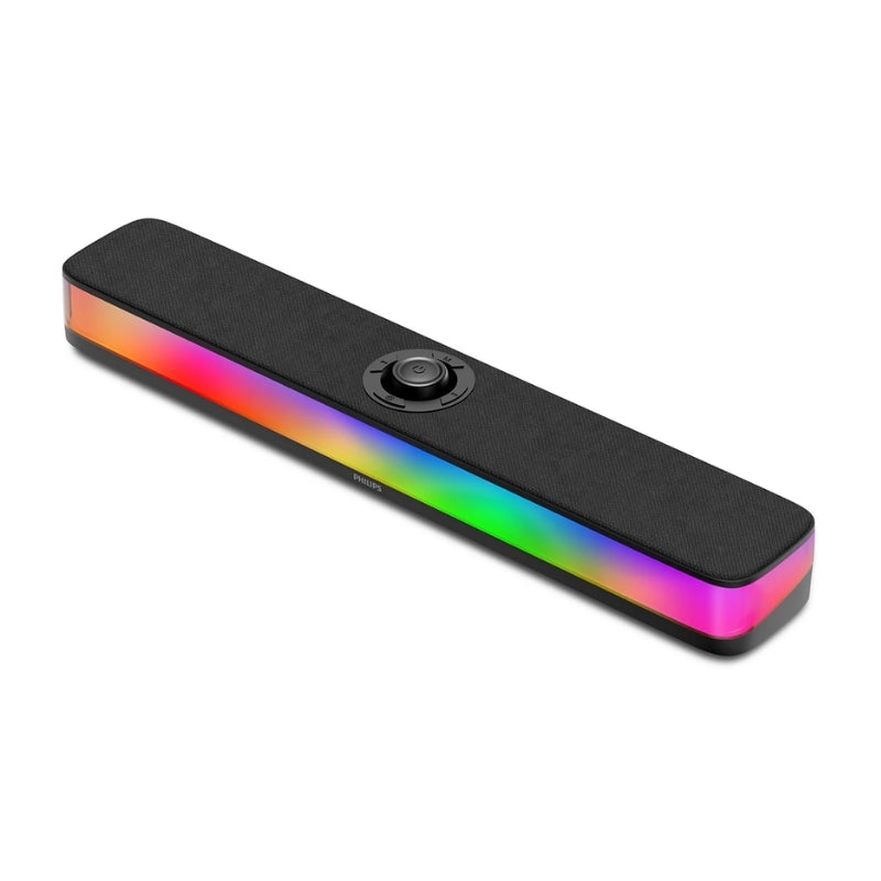Philips SPA4000BK/00 Bluetooth RGB Desktop Speaker, Black