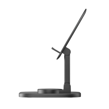 Havit ST7164 Foldable Height-Adjustable Desktop Phone Stand, Black