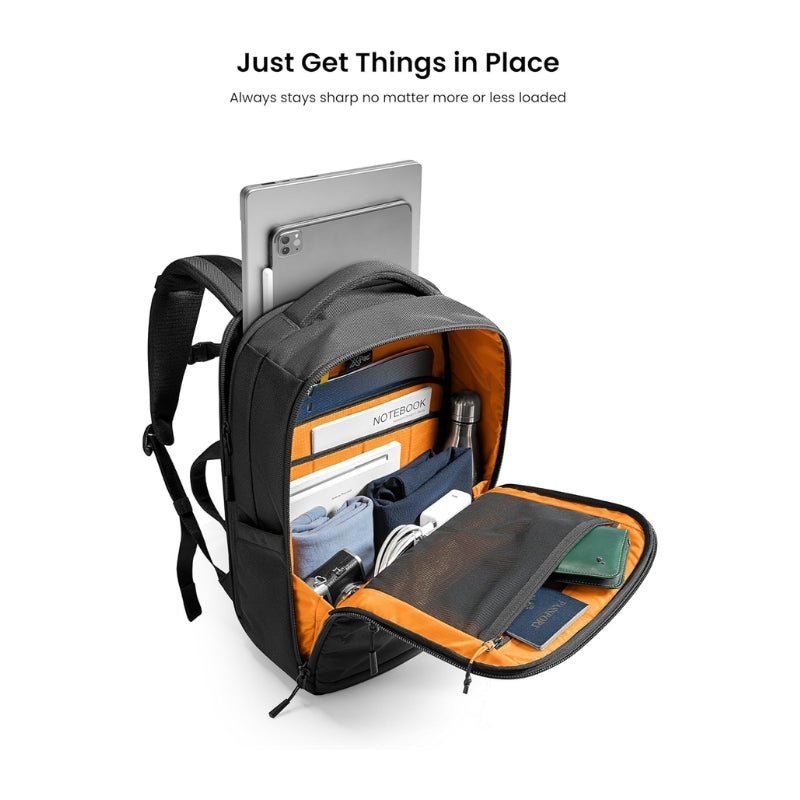 tomtoc TechPack-T73 X-Pac 28L Laptop Backpack | Black