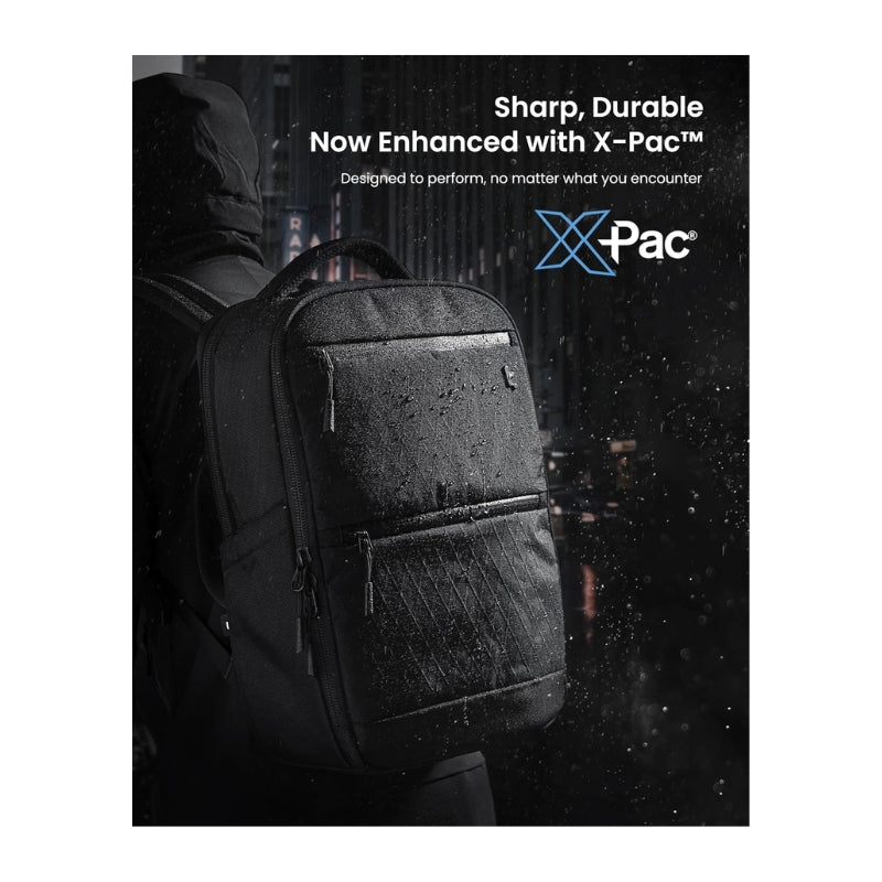 tomtoc TechPack-T73 X-Pac 28L Laptop Backpack | Black