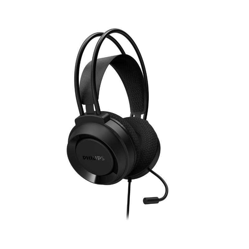 Philips Evnia TAG3BK/97 Wired Over-Ear Gaming Headset, Black
