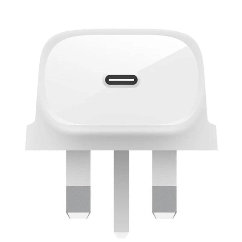 Belkin WCA005myWH 30W USB-C PD 3.0 PPS Charger, White