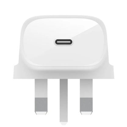 Belkin WCA005myWH 30W USB-C PD 3.0 PPS Charger, White