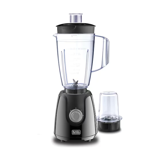 Black+Decker BX4130-B5 الخلاط الأسود مع مطحنة