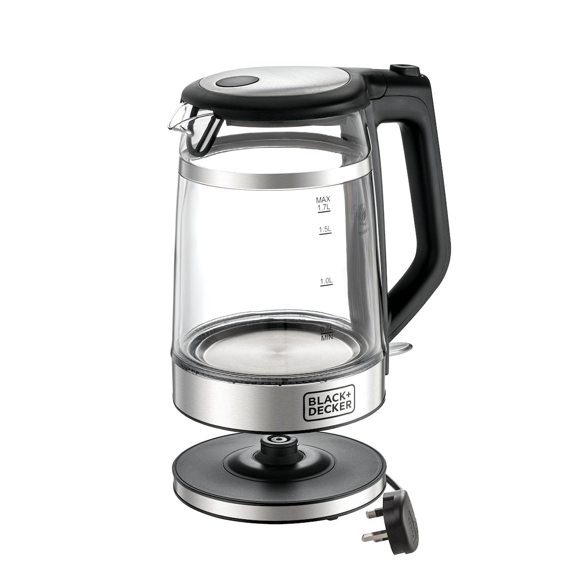 BLACK+DECKER GK220-B5 kettle with base and plug