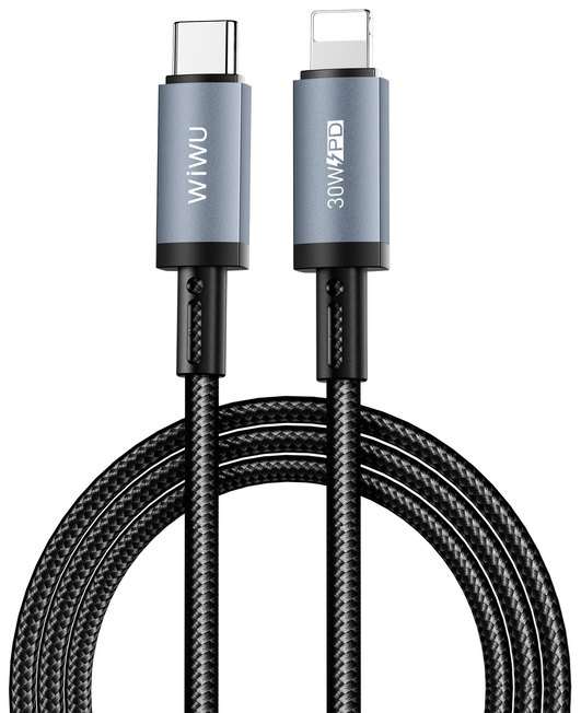 كيبل USB-C إلى Lightning بقدرة 30W وطول متر | WIWU Wi-C056 Titanlink 30W Default Title