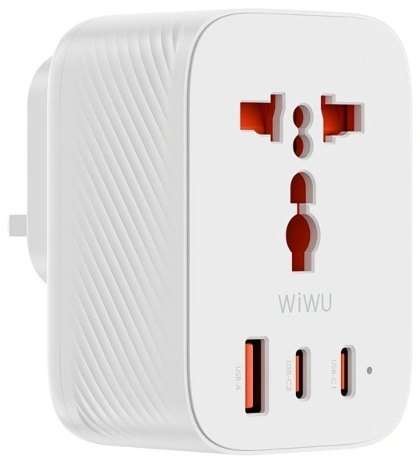 شاحن سفر GaN بقدرة 20W ومقبس بريطاني | WIWU UA007 Power Cube 20W Default Title