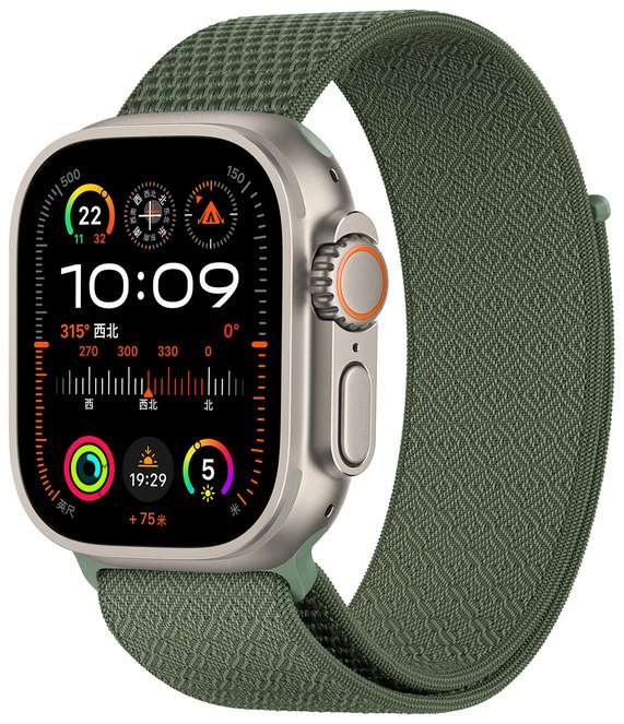 سير ساعة مقاس 44/45/46/49 ملم | WIWU WB501 CloudFlex Secur أخضر