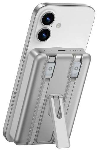 باور بنك 10000mAh بقدرة 22.5W | WIWU Wi-P056 Elite 22.5W فضي