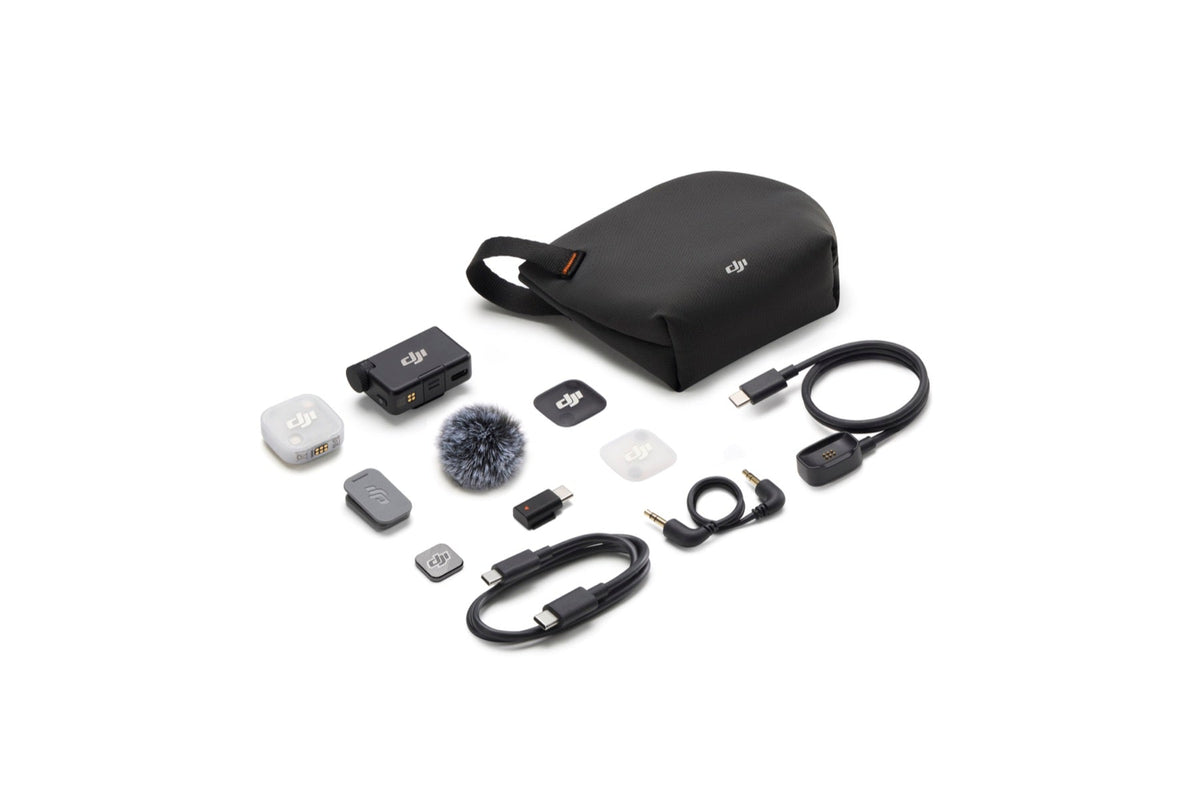 DJI Mic Mini 2 1 TX 1 RX كامل
