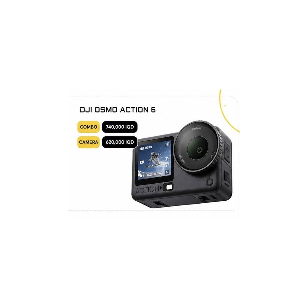 DJI Osmo Action 6 Camera و Combo