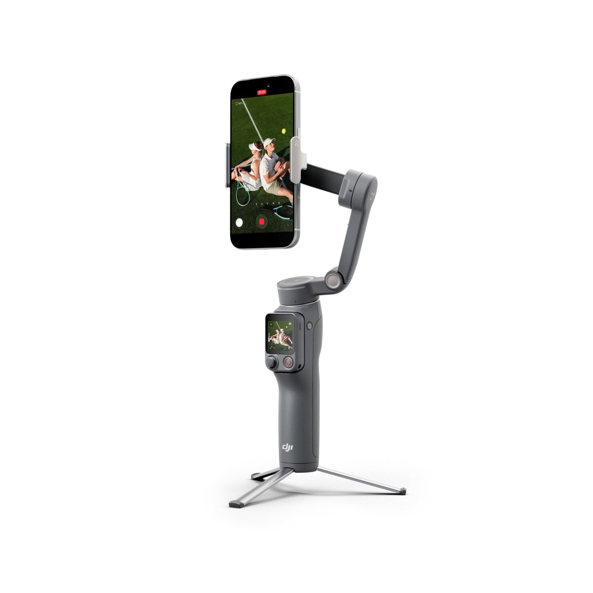 DJI Osmo Mobile 8P - منظر رسمي مع الحامل الثلاثي