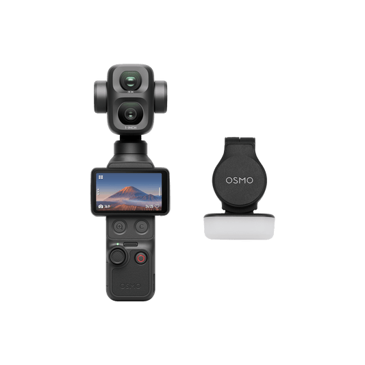 DJI Osmo Pocket 4P — صورة رسمية رئيسية عالية الدقة