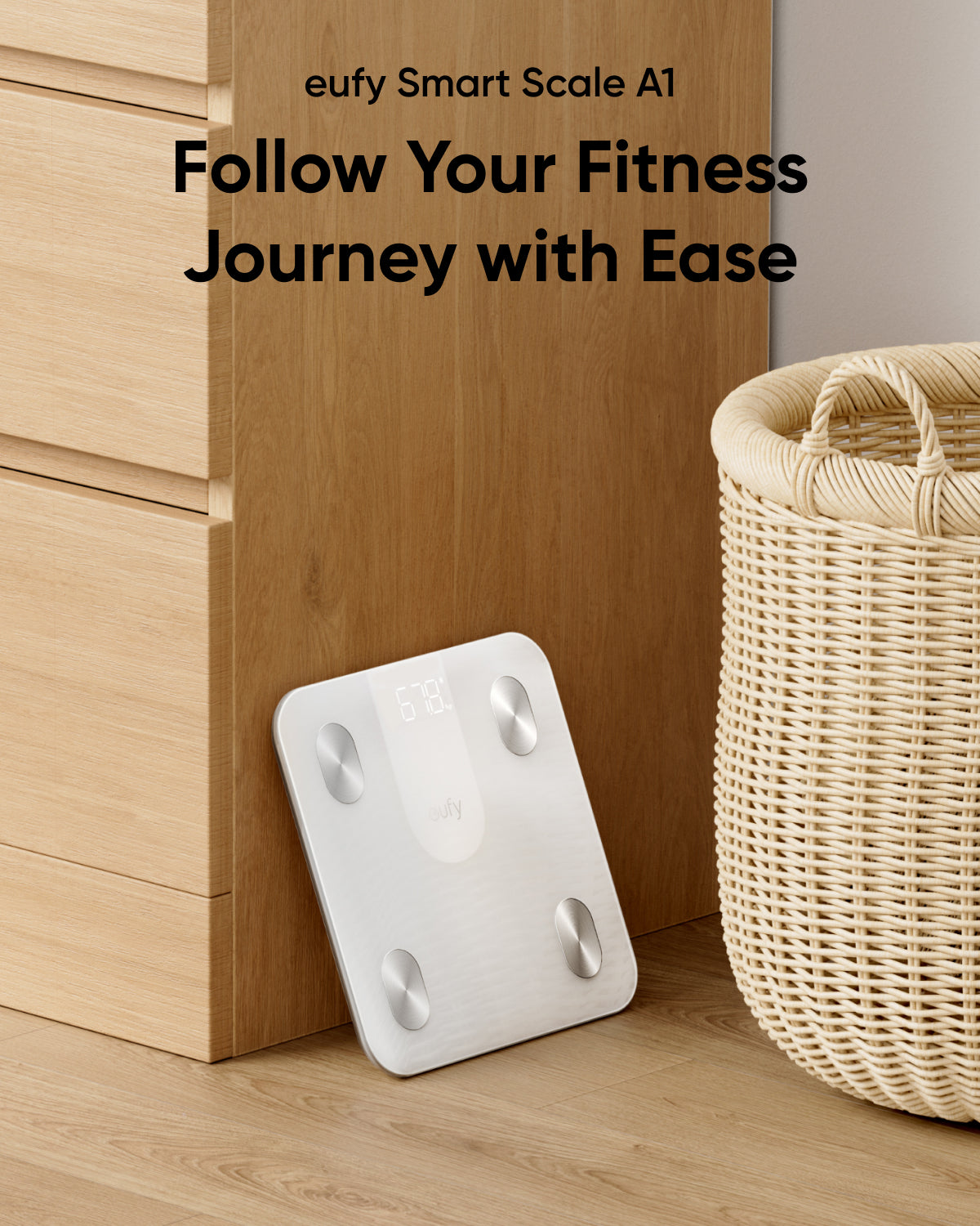 eufy Smart Scale A1 - اللون الأبيض