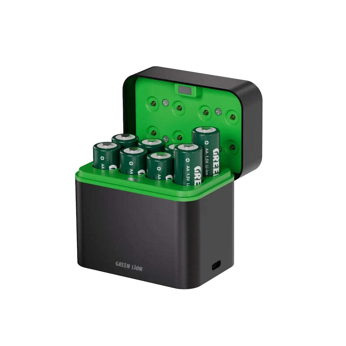 محطة شحن بطاريات Green Lion 8AA