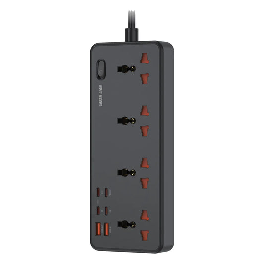 Green Lion GS-700 Universal Power Strip 2500W Black