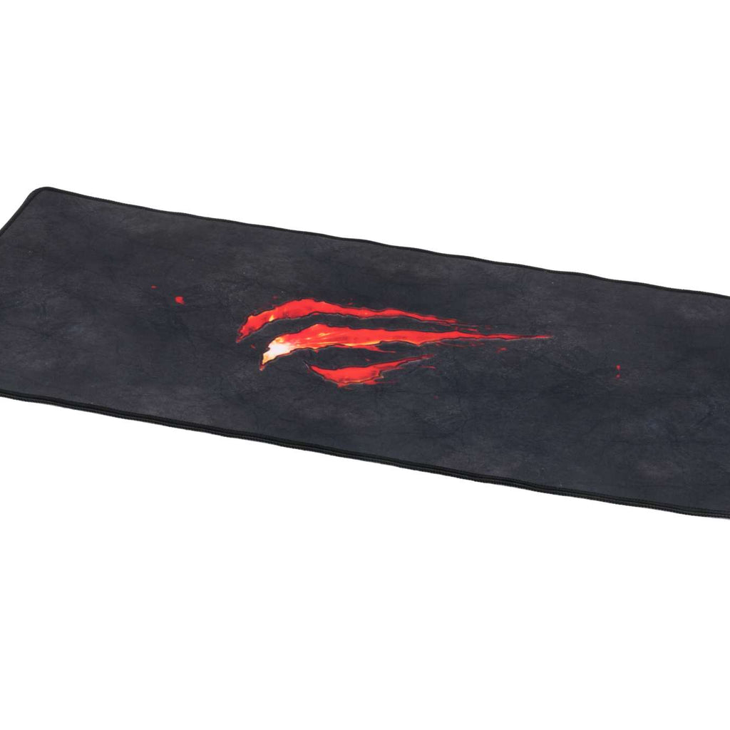 Havit HV-MP861 large gaming mouse pad stitched edge view