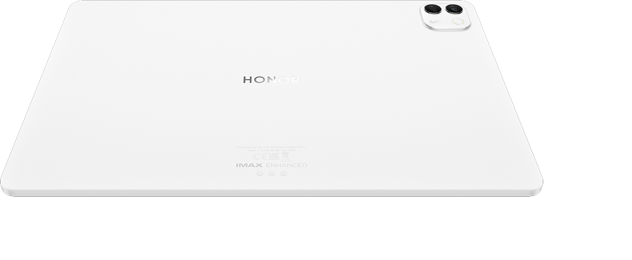 HONOR MagicPad4 أبيض - منظر خلفي رسمي