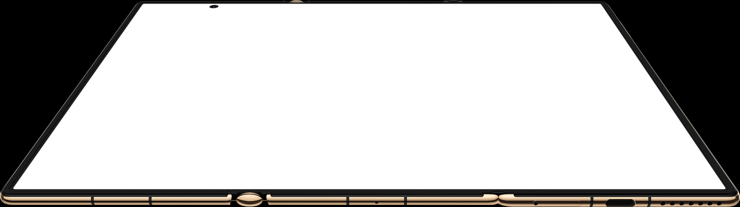 HUAWEI Mate XT Ultimate Design unfolded display