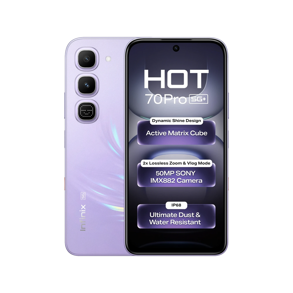 Infinix Hot 70 Pro 5G X6896 — صورة رسمية