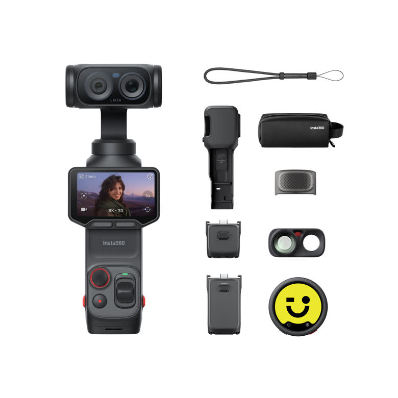 Insta360 Luna Ultra Creator Bundle مع جميع الملحقات