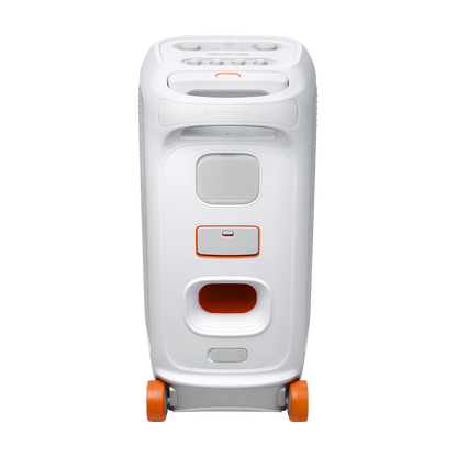 JBL PartyBox Stage 320 أبيض — منظر خلفي