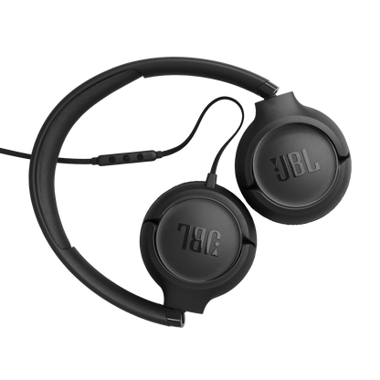 JBL Tune 530C USB-C الأسود – وضع مطوي رسمي