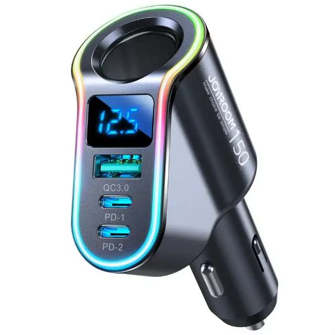 موزع Joyroom JR-CL21 أسود