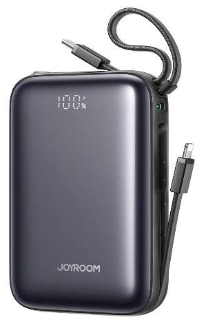 باور بانك Joyroom JR-PBF29 سعة 20000mAh مع كيبلين