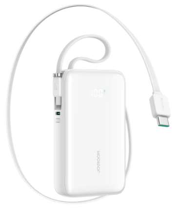 باور بانك Joyroom JR-PR2 سعة 10000mAh بكيبل قابل للسحب