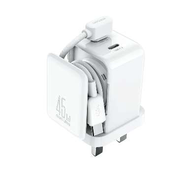 شاحن Joyroom JR-TCL05 بقوة 45W ومنفذي USB-C
