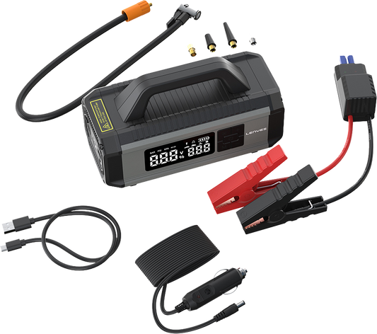 Lenyes LCI202 jump starter and air compressor