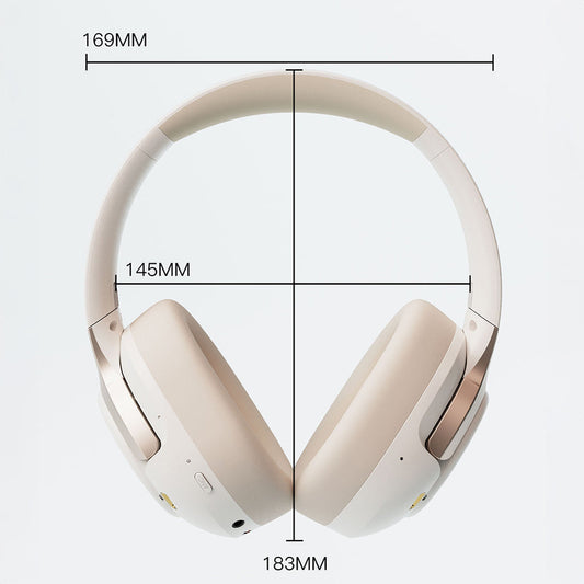 Lenyes LH29 ANC cream headphones
