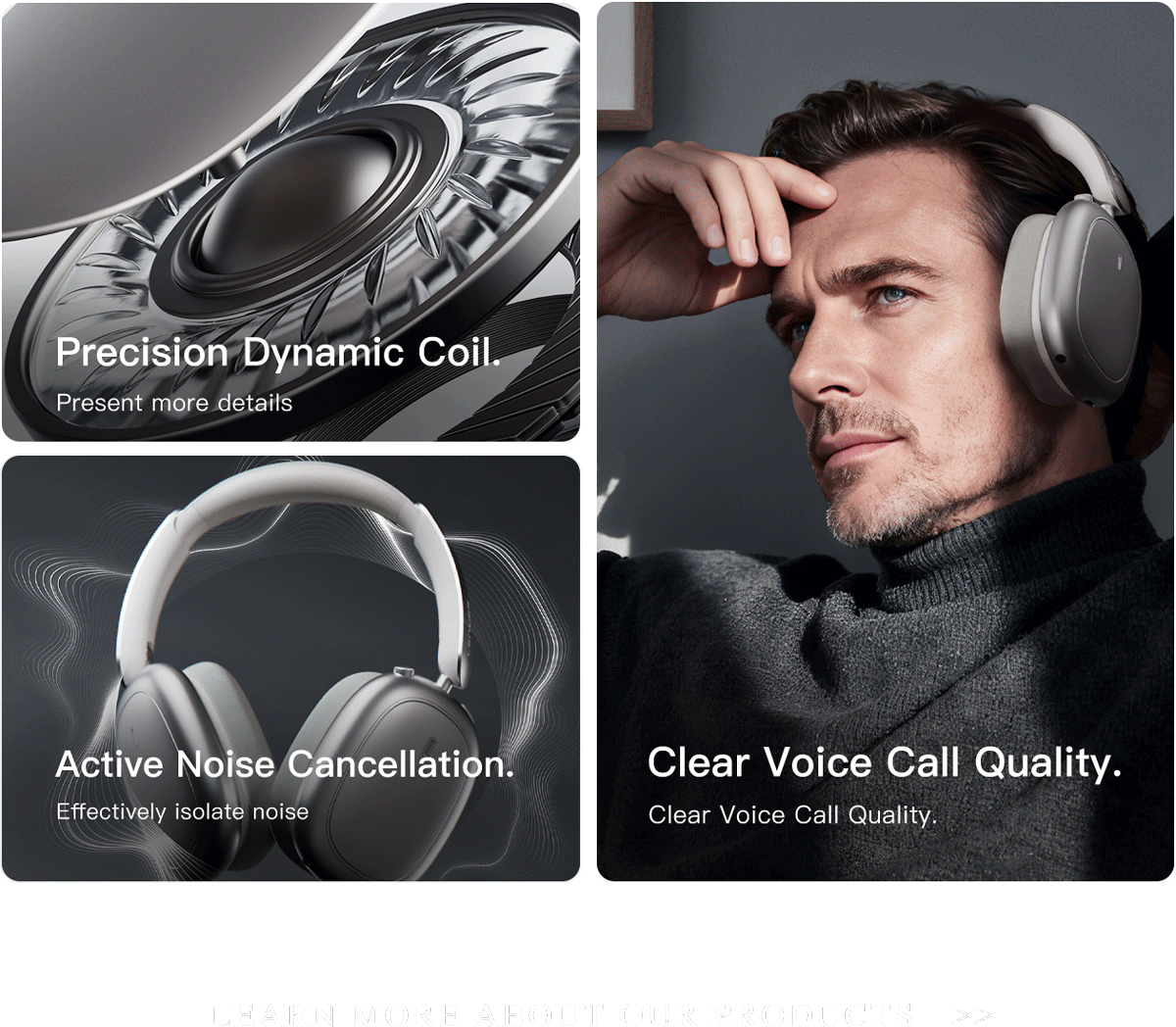 Lenyes LH62 ANC Headphones