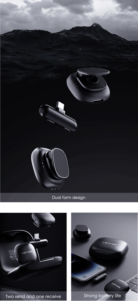 Lenyes LM210 wireless microphone official image