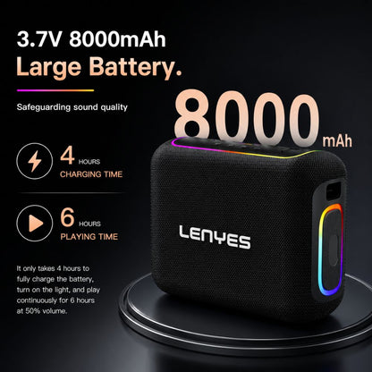 مكبر صوت كاراوكي Lenyes S867 200W - صورة عالية الدقة 2